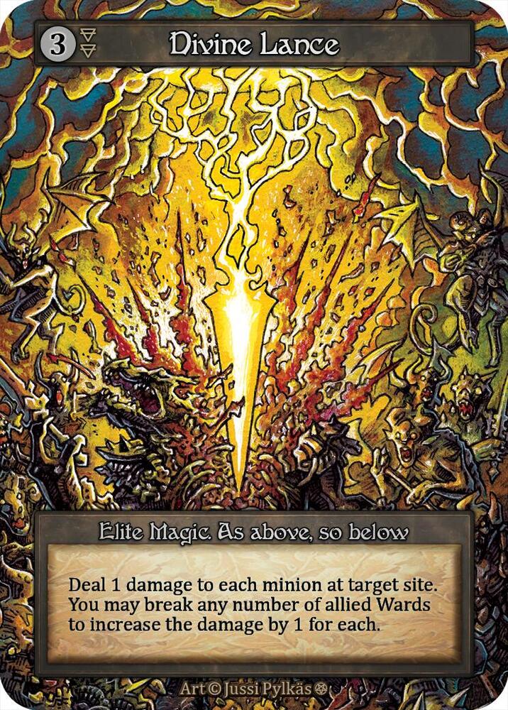 Divine Lance - Gothic - Sorcery: Contested Realm - TCGplayer.com