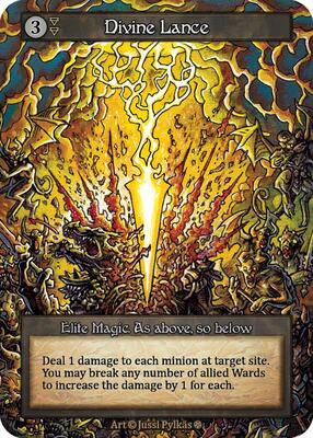 Divine Lance — Gothic card