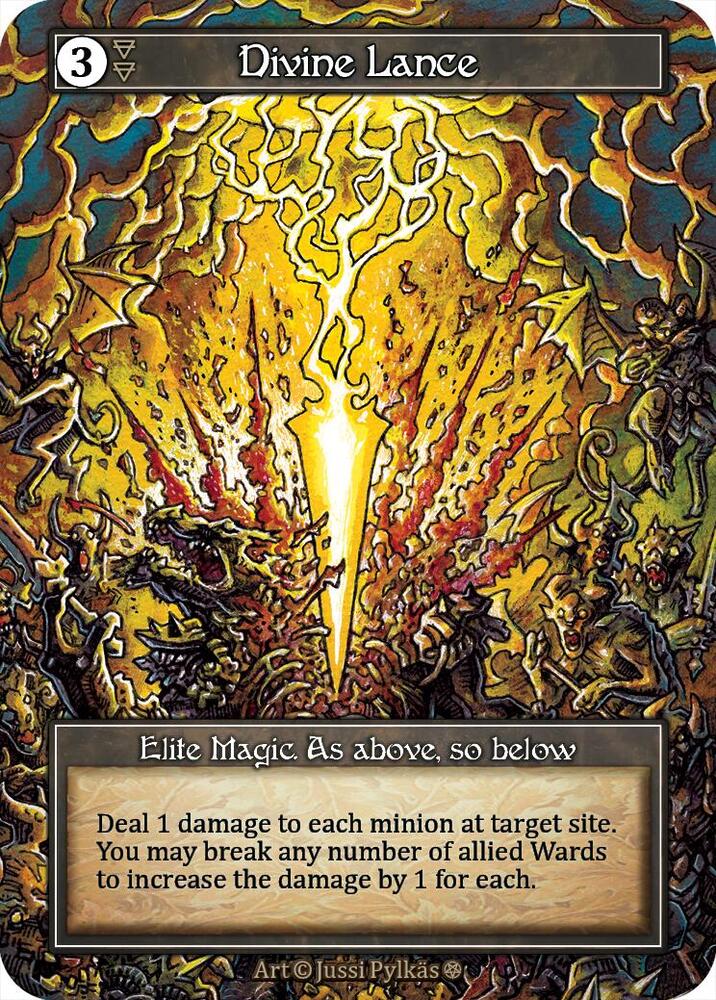 Divine Lance (Foil) - Gothic - Sorcery: Contested Realm