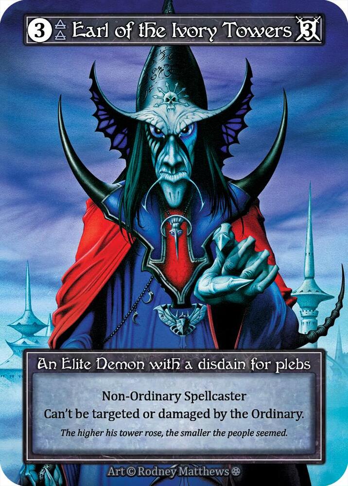 Earl of the Ivory Towers (Foil)