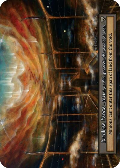 Endless Fence card