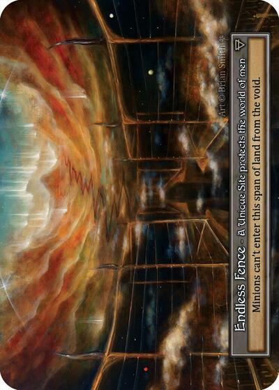 Endless Fence (Foil) Gothic card price