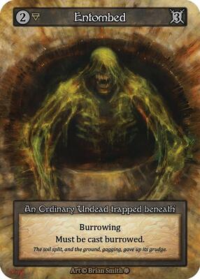 Entombed — Gothic card