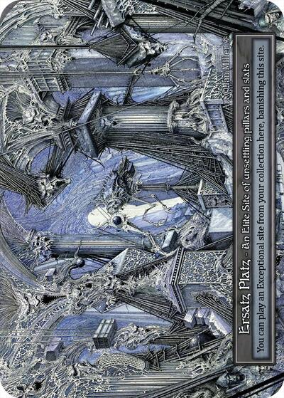 Ersatz Platz (Foil) Gothic card price