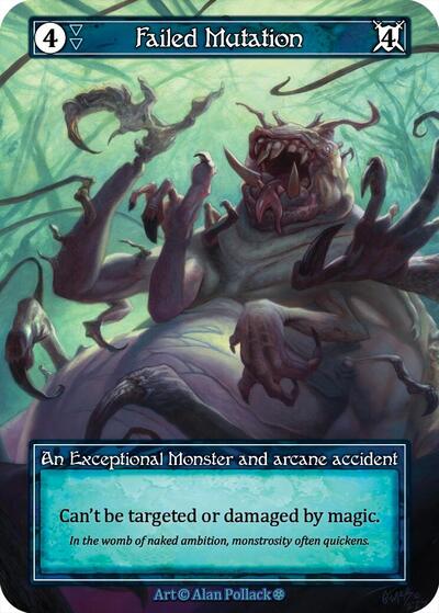 Failed Mutation (Foil) Gothic card price