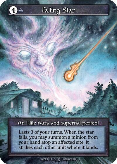 Falling Star (Foil) Gothic card price