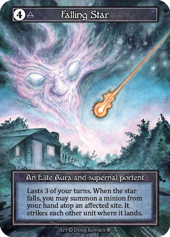 Falling Star (Foil) - Gothic - Sorcery: Contested Realm