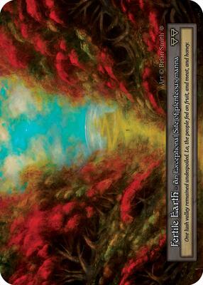 Fertile Earth — Gothic card