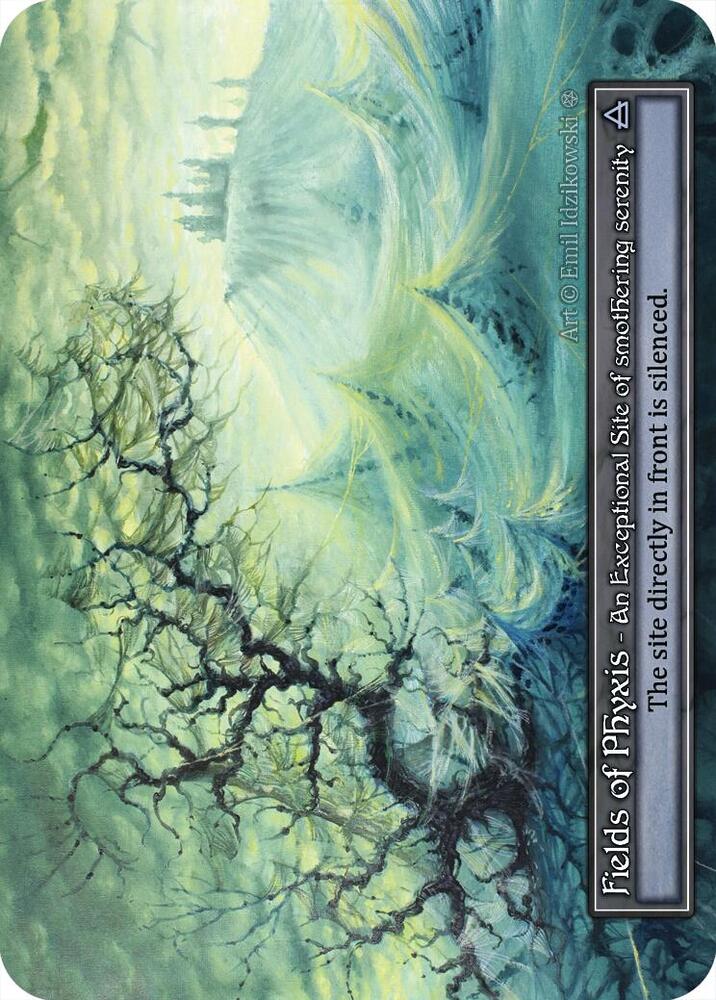 Fields of Phyxis (Foil) - Gothic - Sorcery: Contested Realm