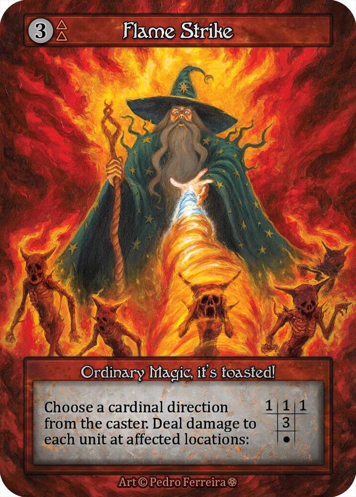 Flame Strike - Gothic - Sorcery: Contested Realm - TCGplayer.com