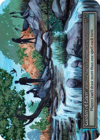 Garden of Eden (Foil) Gothic Unique Sorcery card — value and price