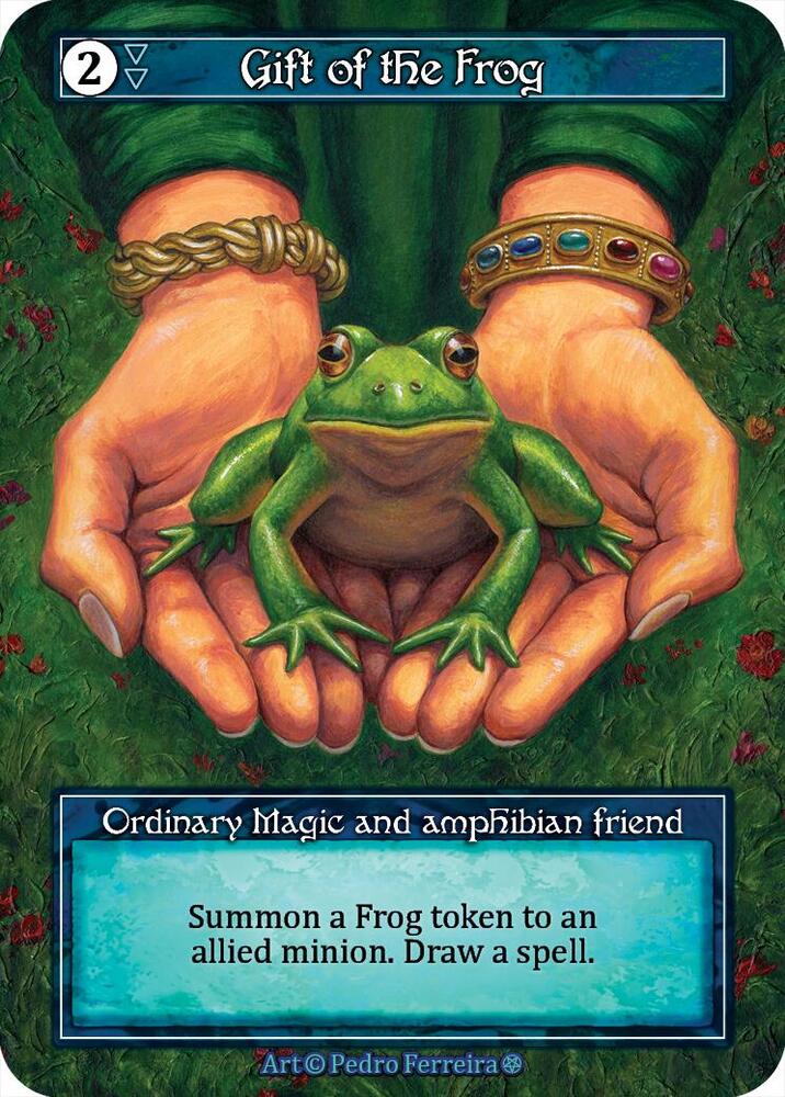 Gift of the Frog (Foil) - Gothic - Sorcery: Contested Realm