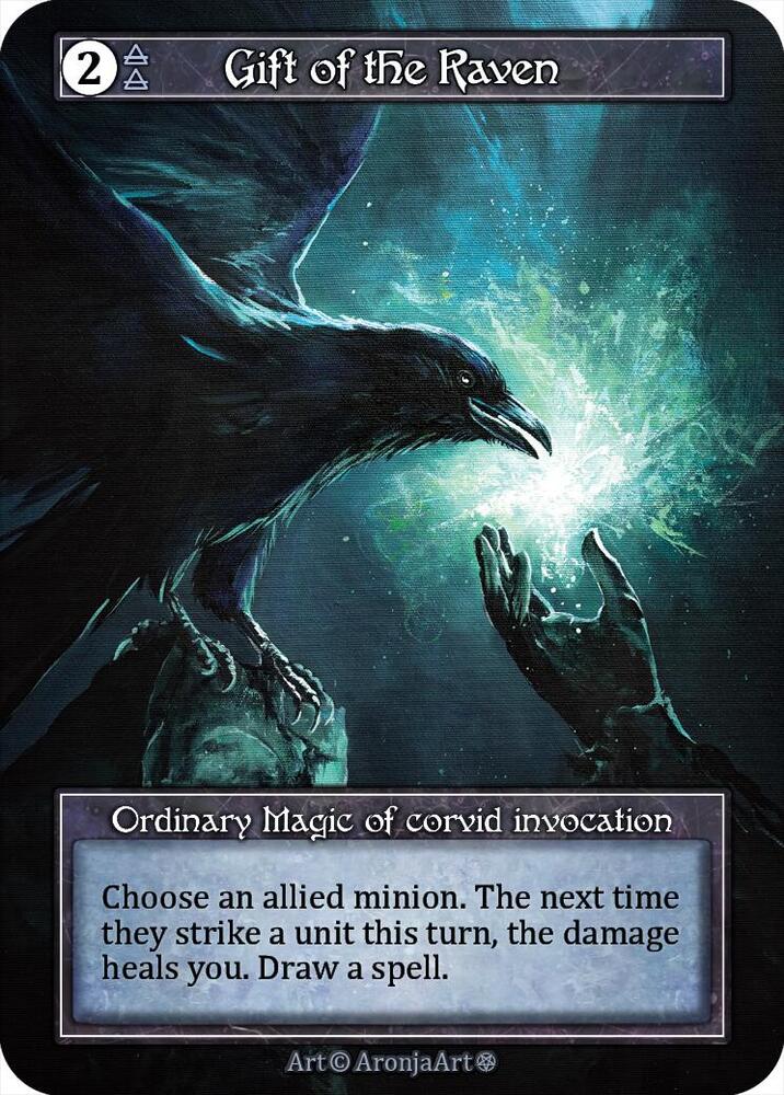 Gift of the Raven (Foil) - Gothic - Sorcery: Contested Realm