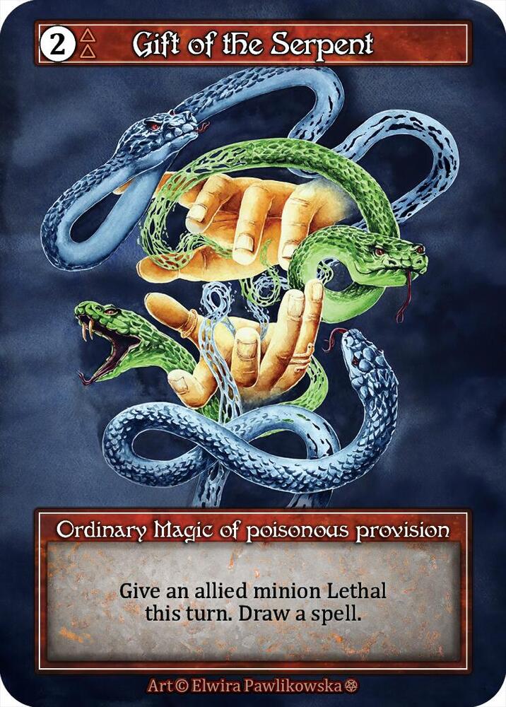 Gift of the Serpent (Foil) - Gothic - Sorcery: Contested Realm