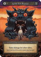 Goat for Azazel — Gothic
