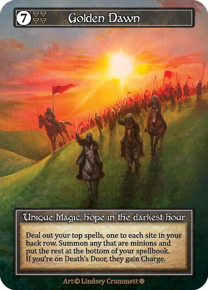 Golden Dawn (Foil) - Gothic - Sorcery: Contested Realm - TCGplayer.com