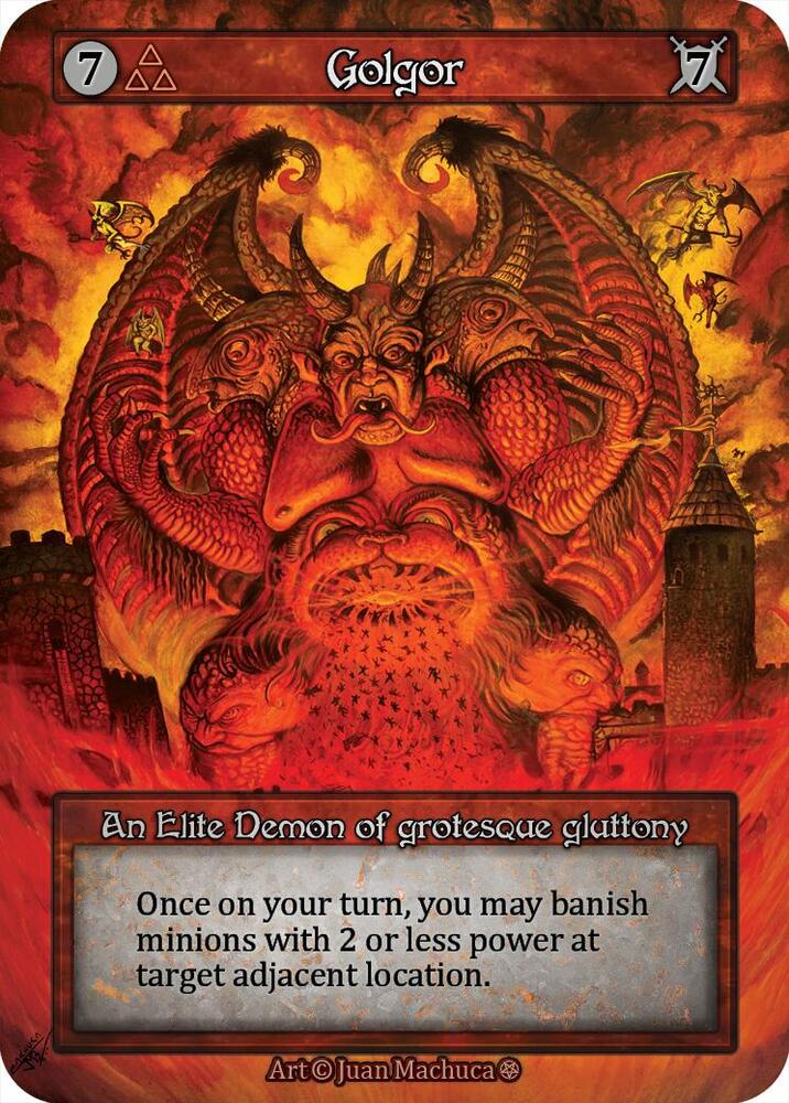 Golgor — Gothic card