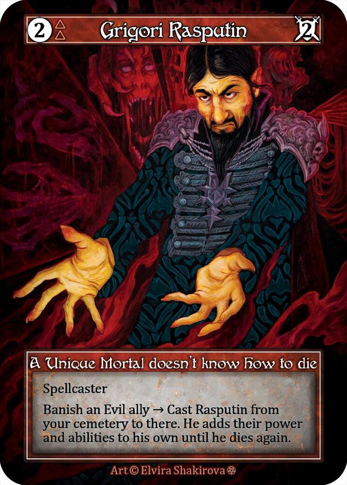 Grigori Rasputin (Foil) - Gothic - Sorcery: Contested Realm
