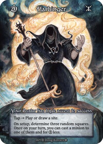 Harbinger (Foil) Gothic card price