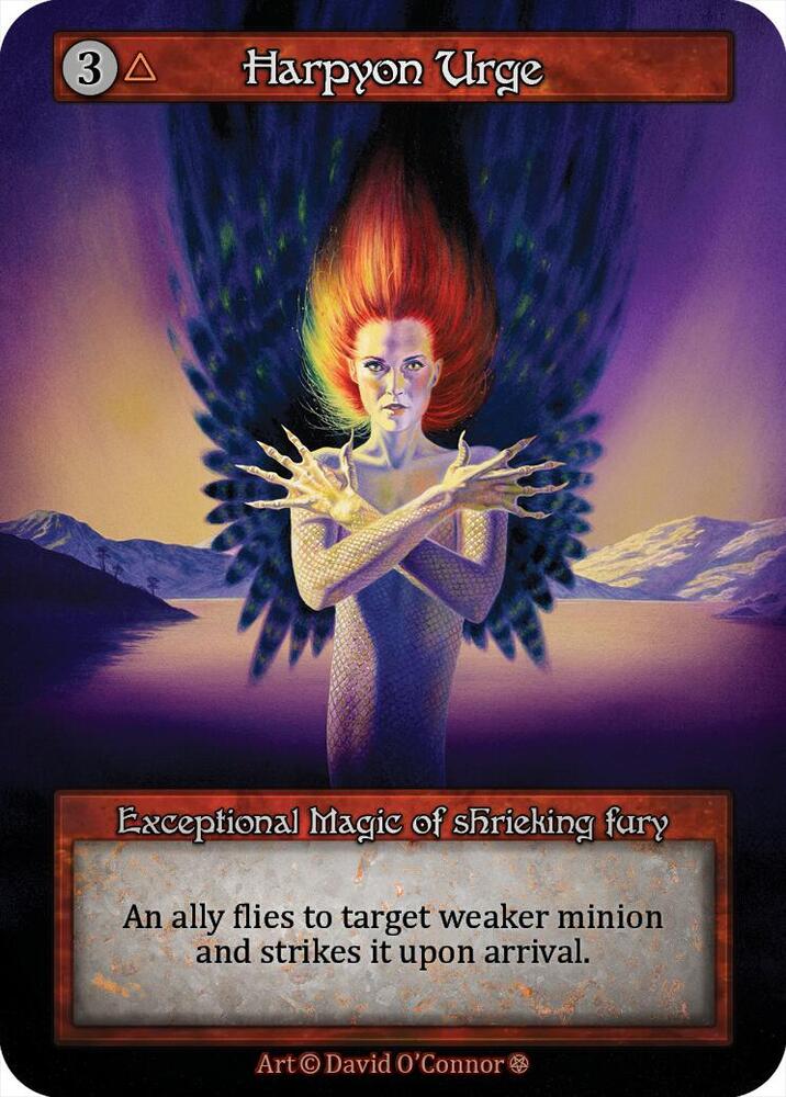 Harpyon Urge — Gothic card