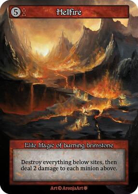 Hellfire — Gothic card