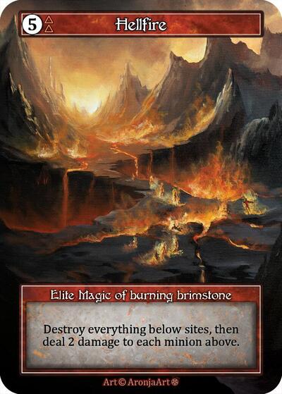 Hellfire (Foil) Gothic card price