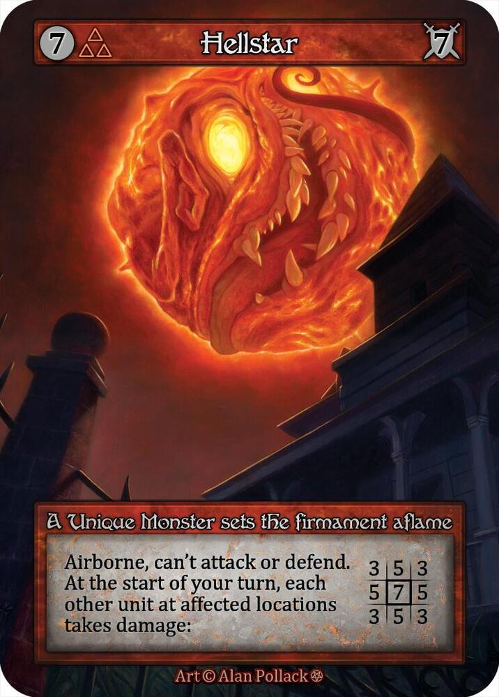 Hellstar — Gothic card
