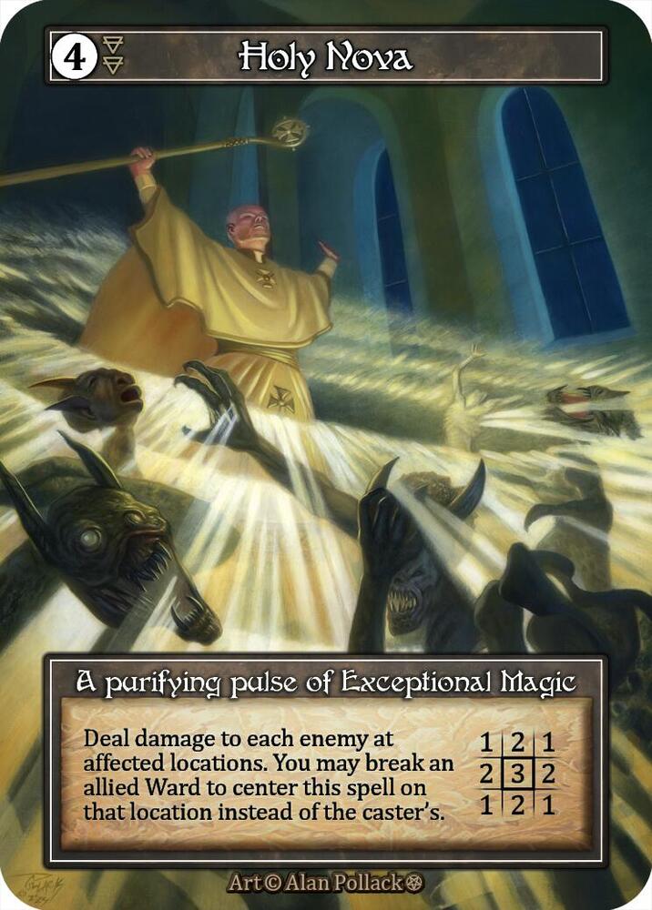 Holy Nova (Foil) - Gothic - Sorcery: Contested Realm - TCGplayer.com