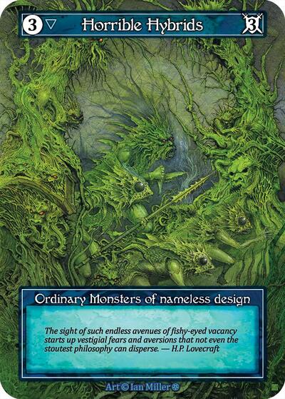 Horrible Hybrids (Foil) Gothic Ordinary Sorcery card — value and price