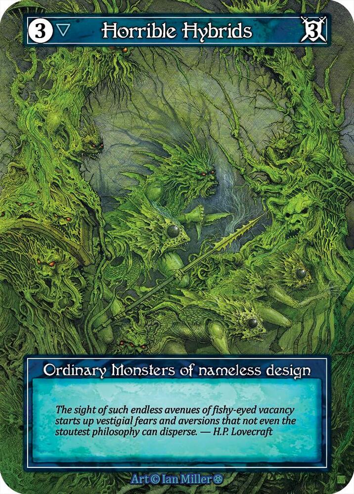 Horrible Hybrids (Foil) - Gothic - Sorcery: Contested Realm