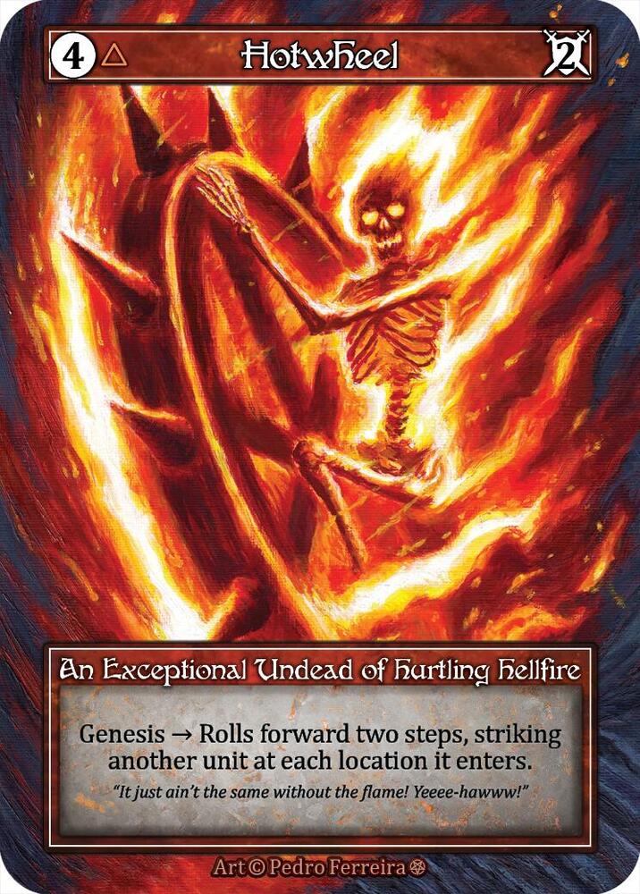 Hotwheel (Foil) - Gothic - Sorcery: Contested Realm - TCGplayer.com