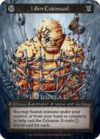 I Am Colossus! — Gothic