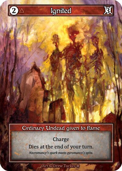 Ignited (Foil) card