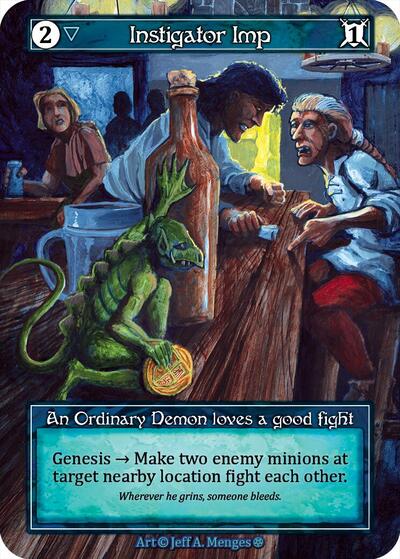 Instigator Imp (Foil) Gothic card price