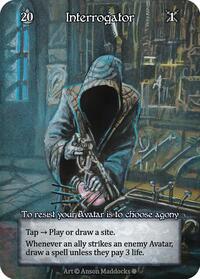 Interrogator (Foil) - Gothic - Sorcery: Contested Realm card
