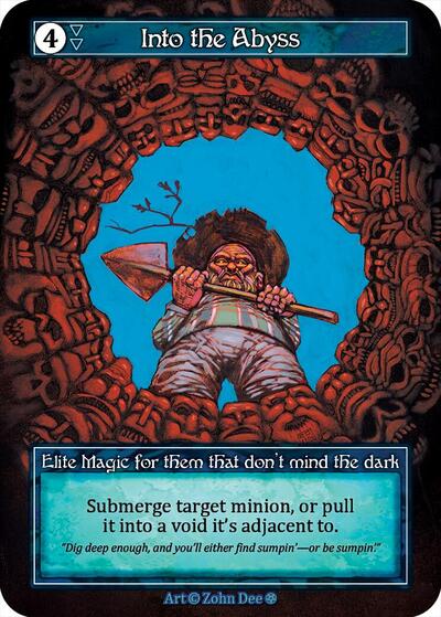 Into the Abyss (Foil) card