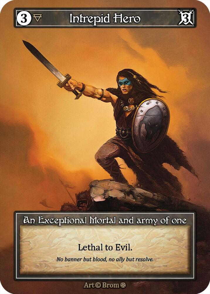 Intrepid Hero (Foil) - Gothic - Sorcery: Contested Realm