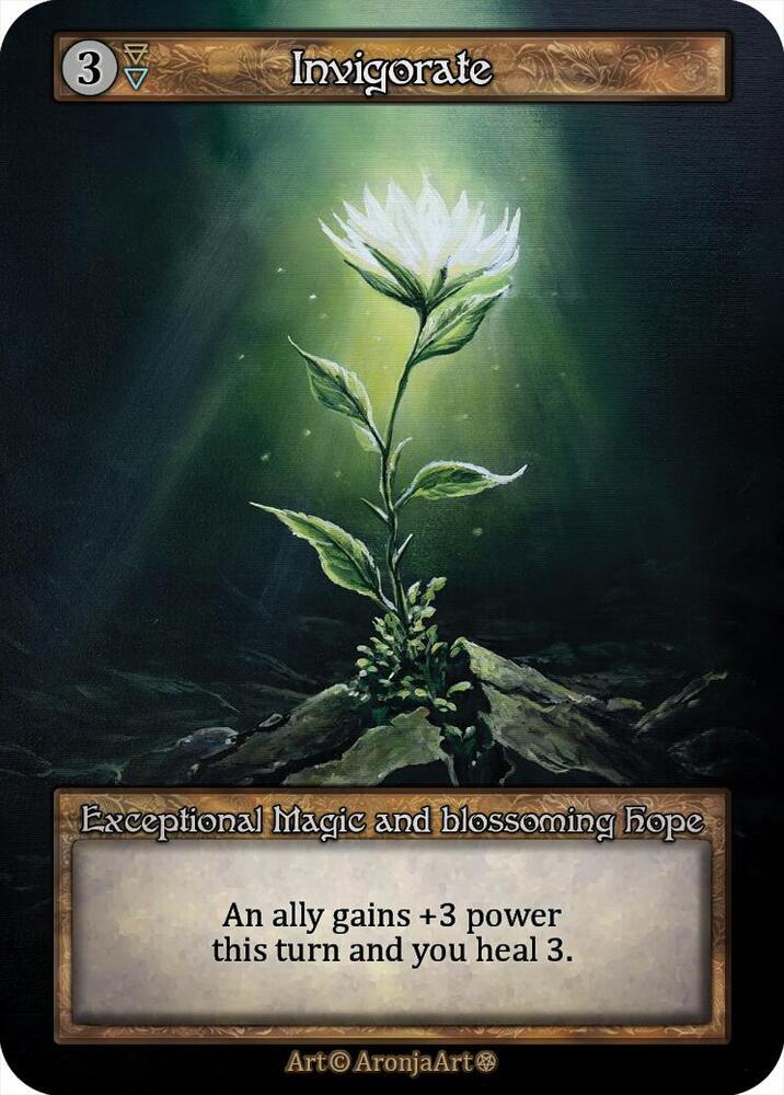 Invigorate — Gothic card