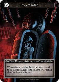 Iron Maiden (Foil) - Gothic - Sorcery: Contested Realm card