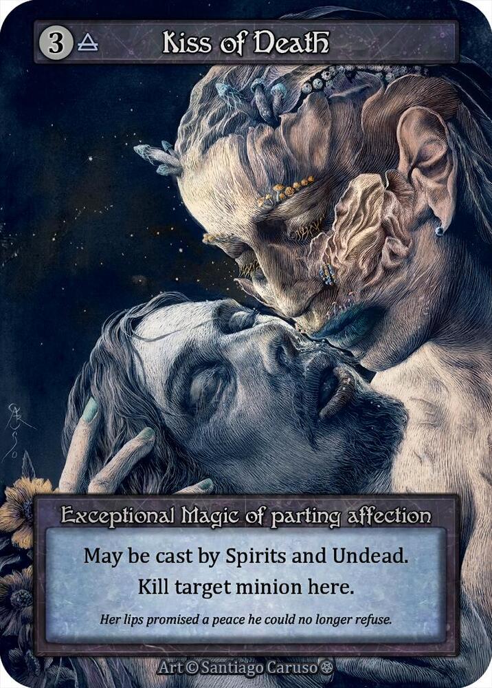 Kiss of Death - Gothic - Sorcery: Contested Realm - TCGplayer.com