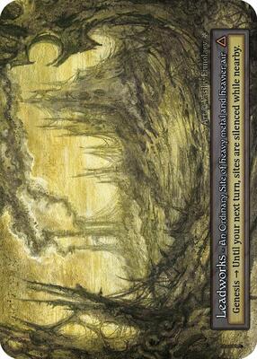 Leadworks — Gothic card