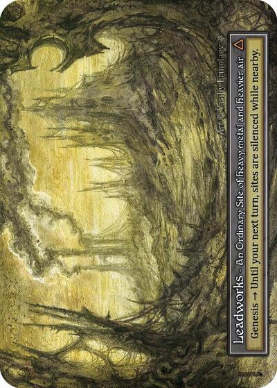 Leadworks (Foil) Gothic card price