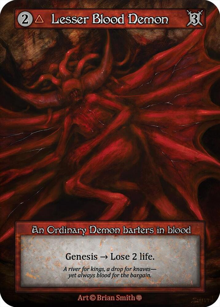 Lesser Blood Demon - Gothic - Sorcery: Contested Realm - TCGplayer.com