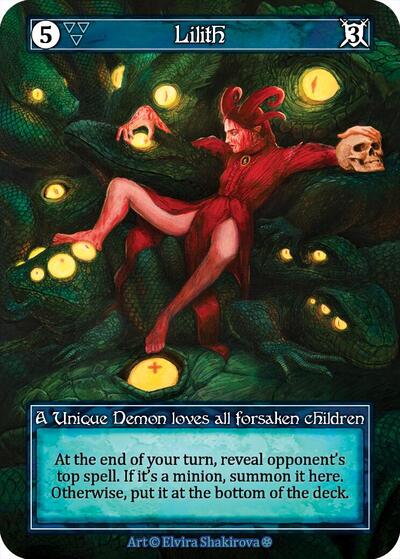 Lilith (Foil) Gothic card price