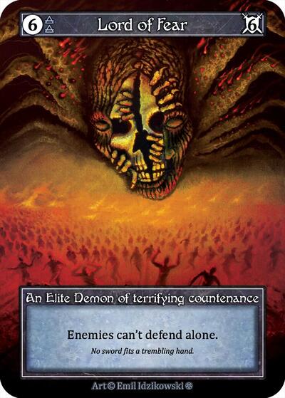 Lord of Fear (Foil) Gothic card price