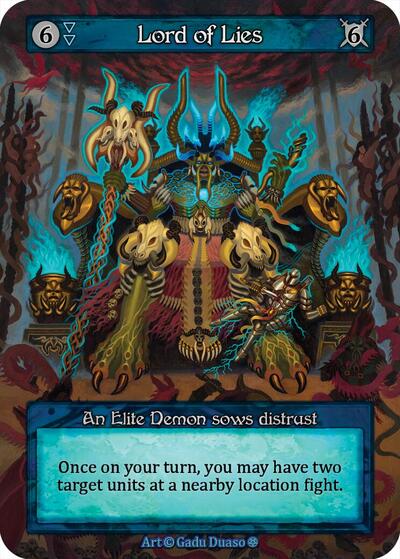 Lord of Lies Gothic card price