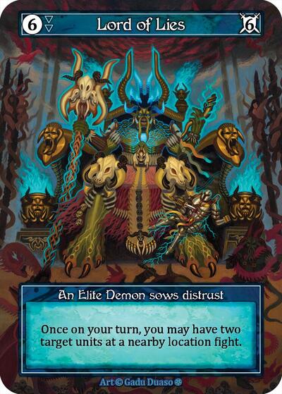 Lord of Lies (Foil) card