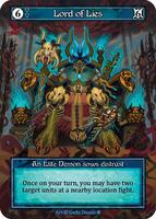 Lord of Lies (Foil) - Gothic - Sorcery: Contested Realm