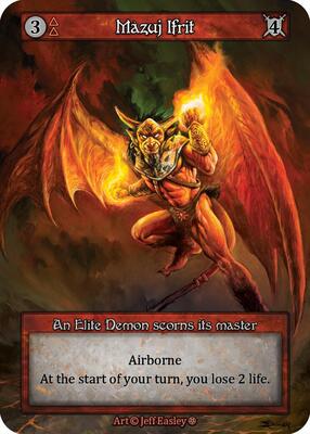 Mazuj Ifrit — Gothic card