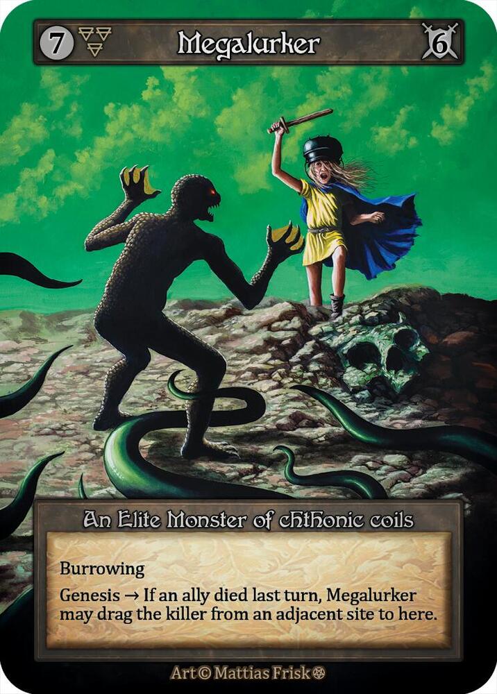 Megalurker — Gothic card